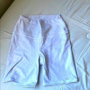 ALO Yoga Women's White Shorts
